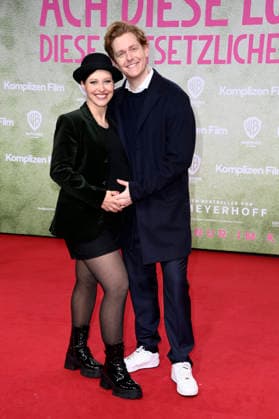 Nadja Jo Klapper und Johannes Heinrichs bei der Premiere des Kinofilms Ach, diese Lücke, diese entsetzliche Lücke im Zoo Palast. Berlin, 28.01.2026