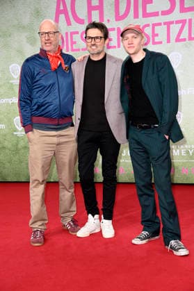 Joachim Meyerhoff, Simon Verhoeven und Bruno Alexander bei der Premiere des Kinofilms Ach, diese Lücke, diese entsetzliche Lücke im Zoo Palast. Berlin, 28.01.2026