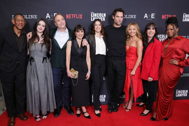 Los Angeles season 4 premiere screening of The Lincoln Lawyer at the PMC Rooftop Terrace Featuring: Scott Lawrence, Krista Warner, Ted Humphrey, Constance Zimmer, Neve Campbell, Manuel Garcia-Rulfo, Becki Newton, Dailyn Rodriguez, Jazz Raycole Where: Los Angeles, California, United States When: 29 Jan 2026 Credit: Faye s Vision Cover Images EDITORIAL USE ONLY. NOT FOR USE BY NEWSPAPERS BASED IN THE UK. Copyright: xx coverimg55421656