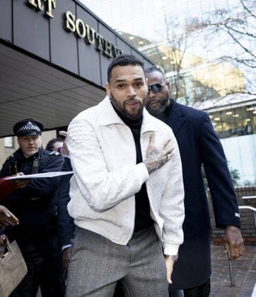 Chris Brown Southwark Crown Court 28th January 2026. R & B singer Chris Brown, 36 attends at Southwark Crown court. .He is facing trial for an alleged bottle attack at a London nightclub.  Copyright: xDanxCharityx NINTCHDBPICT001054717167