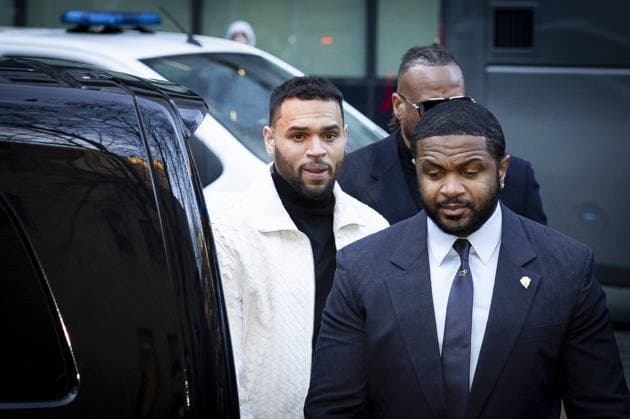 Chris Brown Southwark Crown Court 28th January 2026. R & B singer Chris Brown, 36 attends at Southwark Crown court. .He is facing trial for an alleged bottle attack at a London nightclub.  Copyright: xDanxCharityx NINTCHDBPICT001054703335