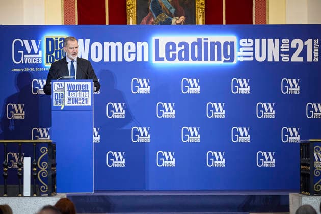 Felipe VI inaugurates the second GWL Voices for Change And Inclusion dialogue King Felipe VI attends the inauguration of the second GWL Voices for Change And Inclusion dialogue GWL VOICES , on January 29, 2026, in Madrid Spain GWL Voices is an organization of women leaders from all regions and backgrounds committed to building an international system based on gender equality that responds effectively to todays challenges of sustainable development, peace, security and human rights JANUARY 29, 2026 Jesús Hellí Madrid Madrid Espana  Copyright: xJesusxHellinx 7252368