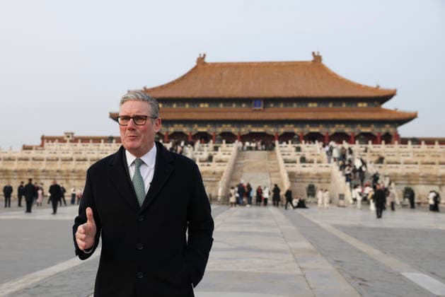 Prime Minister Keir Starmer visits the Forbidden City 29 01 2026. Beijing, China. Prime Minister Keir Starmer visits the Forbidden City., Credit:Simon Dawson Avalon China, Beijing  Copyright: xSimonxDawsonx xAvalonx 1070288187