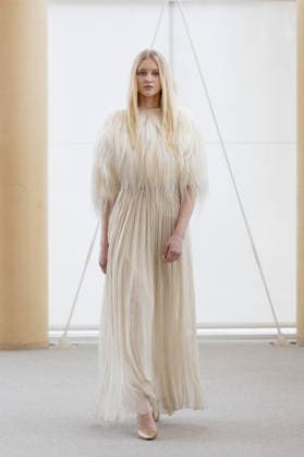 PFW - Aelis Runway A model presents a creation for Aelis for the Women s Haute Couture Spring Summer 2026 collection fashion show as part of the Paris Haute Couture Fashion Week, in Paris, on January 29, 2026. Photo by Alexis Jumeau ABACAPRESS.COM Paris France  Copyright: xJumeauxAlexis ABACAx