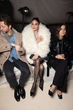 Pia Wurtzbach at the Front Row of the Ashi Studio Haute Couture Collection Spring Summer 2026 during Paris Fashion Week PFW , Palais Brongniart, Paris, France, January 29, 2026 Jeremy Melloul Bestimage Front Row Ashi Studio Haute Couture Spring summer 2026 during Paris Fashion Week on January 29, 2026 Paris France  Copyright: xJeremyxMelloulx xBestimagexJeremyxMelloulx xBestimagex