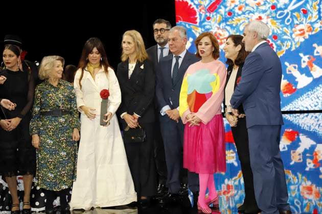Infanta Elena, Raquel Revuelta, Agatha Ruiz de la Prada, Vanesa Martin and Rossy de Palma attending Simof 2026 in Sevilla on Thursday, 29 January 2026. Cordon Press 