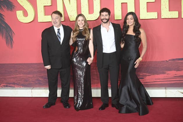 Send Help UK Premiere, Odeon Luxe Leicester Square, London, UK, 29 January 2026 Sam Raimi, Rachel McAdams, Dylan O Brien and Zainab Azizi at the UK Premiere of Send Help, Odeon Luxe Leicester Square, London, UK, 29 January 2026., Credit:Justin Ng Avalon United Kingdom, London Copyright: xJustinxNgx xAvalonx 1070383399