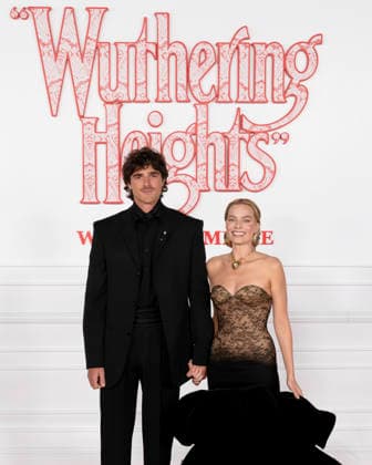 January 28, 2026, Santa Monica, California, USA: Australian actor JACOB ELORDI and Australian actress and producer MARGOT ROBBIE attend Warner Bros. Pictures and MRC Presents World Premiere of Wuthering Heights Santa Monica USA - ZUMAb173 20260128_aap_b173_200 Copyright: xBillyxBennightx