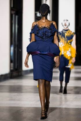 PFW Germanier runway EB A model presents a creation for Germanier for the Women s Haute Couture Spring Summer 2026 collection fashion show as part of the Paris Haute Couture Fashion Week, in Paris, on January 29, 2026. Photo by Eliot Blondet ABACAPRESS.COM Paris France France  Copyright: xBlondetxEliot ABACAx