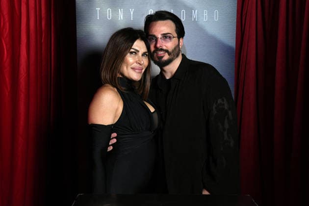 Naples 01 29 2026 Presentation of Tony Colombo s new album Predestinato In the photo: Tony Colombo with his wife Tina Rispoli  Copyright: xRobertoxJandolix xipa-agency.netx xRobertoxJandolix IPA_Agency_IPA70724015