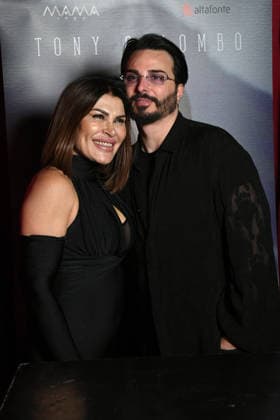 Naples 01 29 2026 Presentation of Tony Colombo s new album Predestinato In the photo: Tony Colombo with his wife Tina Rispoli  Copyright: xRobertoxJandolix xipa-agency.netx xRobertoxJandolix IPA_Agency_IPA70724026