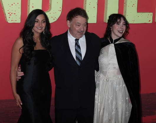 Send Help premiere London, UK. Sam Raimi with Zainab Azizi and Emma Raimi (right) at the premiere of Send Help. Odeon Luxe. 29th January 2026. LMK11-S290126-001 Steve Bealing Landmark Media 