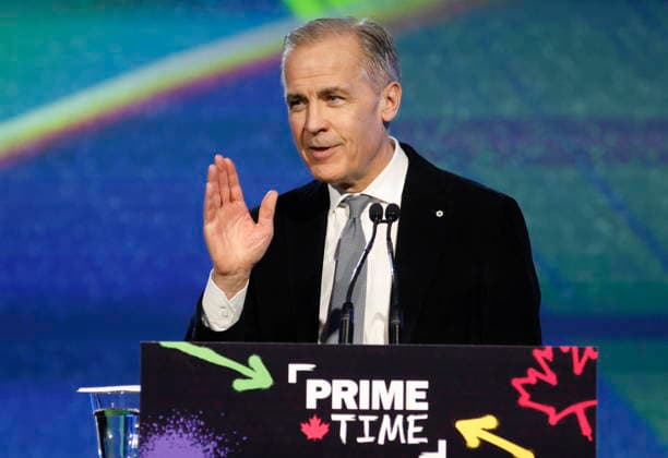 January 29, 2026, Ottawa, On, Canada: Prime Minister Mark Carney speaks at the Prime Time screen and media industry conference gala in Ottawa, on Thursday, January 29, 2026. Ottawa Canada  - ZUMAc35_ 20260129_zaf_c35_203 Copyright: xPatrickxDoylex