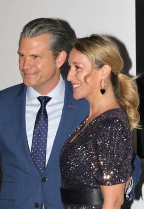 WASHINGTON, D.C. - JANUARY 29: Pete Hegseth and Jennifer Rauchet at the world premiere of Amazon MGM Studios™ film, Melania on January 29, 2026 at the Trump-Kennedy Center in Washington, D.C. Copyright: xmpi34x