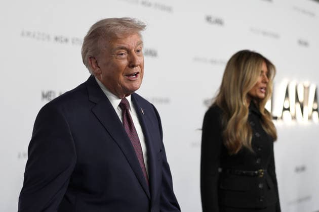 US President Donald Trump speaks at the premiere of his wife Melania Trump s film at the Kennedy Center in Washington, United States, 29 January 2026. Trump supported First Lady Melania Trump during the presentation of the documentary about his wife, whom he described as a good influence on him. Trump supports Melania at the premiere of her documentary: She is a good influence on me. !ACHTUNG: NUR REDAKTIONELLE NUTZUNG!  Copyright: xOctavioxGuzmánx AME9675 20260130-55019224216_1