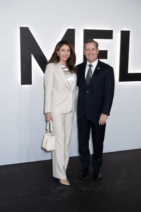 WASHINGTON, DC JANUARY 29 Mike Waltz and his wife at Amazon MGM s Melania World Premiere at The Trump Kennedy Center on January 29, 2026 in Washington, DC Credit Thompson AdMedia 452619 2026 01 29  Copyright: xAdMediax STAR_452619_099