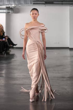 PFW - Rami Al Ali Runway A model walks the runway at the Rami Al Ali Haute Couture Spring Summer 2026 show, as part of Paris Fashion Week in Paris, France on January 29th, 2026. Rami Al Ali is the first Syrian fashion designer to present a collection ‘officially’ at the Paris Haute Couture week. Photo by Ammar Abd Rabbo ABACAPRESS.COM Paris France  Copyright: xAbdxRabboxAmmar ABACAx