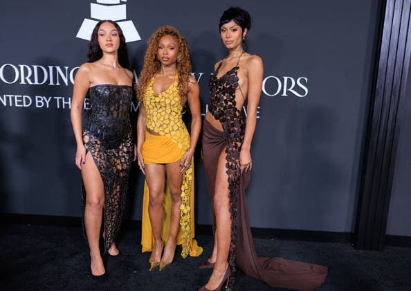 January 29, 2026, Century City, California, USA: Stella Quaresma, Reno e Downer and Jorja Douglas at the Recording Academy Honors Presented by the Black Music Collective on Thursday January 29, 2026 at the Fairmont Century Plaza Hotel in Century City, California. JAVIER ROJAS PI Century City USA - ZUMAp124 20260129_zaa_p124_010 Copyright: xJavierxRojasx