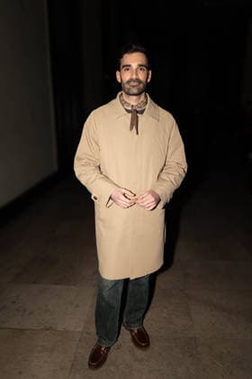 Romain Broussard au défilé Germanier, Collection Haute Couture Printemps Eté 2026 lors de la Fashion Week de Paris fashion week PFW le 29 janvier 2026 Thibault Duboucher Bestimage Celebs at the Germanier show, Spring Summer 2026 Haute Couture Collection during Paris Fashion Week PFW on 29 January 2026 Paris France  Copyright: xThibaultxDuboucherx xBestimagexThibaultxDuboucherx xBestimagex