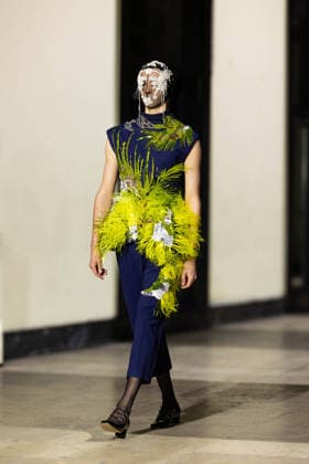 Model lors du défilé Germanier, Collection Haute Couture Printemps Eté 2026 lors de la Fashion Week de Paris fashion week PFW le 29 janvier 2026 Thibault Duboucher Bestimage Germanier fashion show, Spring Summer 2026 Haute Couture Collection during Paris Fashion Week PFW on 29 January 2026 Paris France  Copyright: xThibaultxDuboucherx xBestimagexThibaultxDuboucherx xBestimagex