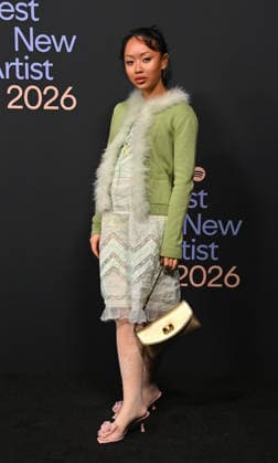 Spotify™s 2026 Best New Artist Party Griff arriving to Spotify™s 2026 Best New Artist Party held at The Lot on January 29, 2026 in Los Angeles, Ca. Los Angeles The Lot California USA Copyright: xTammiexArroyox xAFF-USA.comx