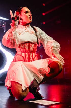 Jinjer perform at Manchester O2 Ritz Ukranian heavy metal band Jinjer perform in concert at the O2 Ritz in Manchester Featuring: Tatiana Shmayluk Where: Manchester, United Kingdom When: 29 Jan 2026 Credit: Graham Finney WENN Manchester United Kingdom Copyright: xWENNx wenn40916570 x wenn40916570