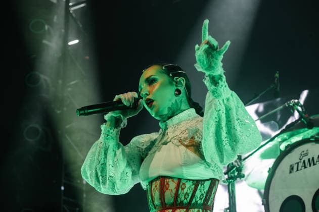 Jinjer perform at Manchester O2 Ritz Ukranian heavy metal band Jinjer perform in concert at the O2 Ritz in Manchester Featuring: Tatiana Shmayluk Where: Manchester, United Kingdom When: 29 Jan 2026 Credit: Graham Finney WENN Manchester United Kingdom Copyright: xWENNx wenn40916575 x wenn40916575