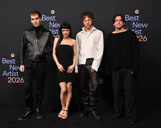 Spotify™s 2026 Best New Artist Party The Marias arriving to Spotify™s 2026 Best New Artist Party held at The Lot on January 29, 2026 in Los Angeles, Ca. Los Angeles The Lot California USA Copyright: xTammiexArroyox xAFF-USA.comx