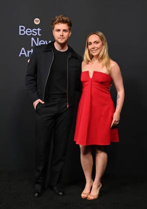 Spotify™s 2026 Best New Artist Party Alex Warren and Kouvr Annon arriving to Spotify™s 2026 Best New Artist Party held at The Lot on January 29, 2026 in Los Angeles, Ca. Los Angeles The Lot California USA Copyright: xTammiexArroyox xAFF-USA.comx