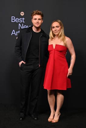 Spotify™s 2026 Best New Artist Party Alex Warren and Kouvr Annon arriving to Spotify™s 2026 Best New Artist Party held at The Lot on January 29, 2026 in Los Angeles, Ca. Los Angeles The Lot California USA Copyright: xTammiexArroyox xAFF-USA.comx