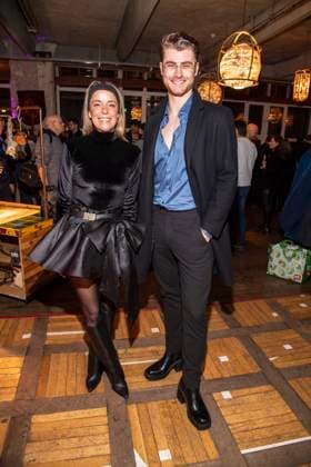 Marina Hoermanseder und Linus Weber zu Gast beim Launch des Podcasts Wondermom von Natascha Ochsenknecht in der Fabrik 23 in Berlin am 29.01.2026 Berlin Deutschland