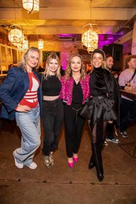 Eva Mona Rodekirchen, Eva Bloss, Regina Halmich und Marina Hoermanseder zu Gast beim Launch des Podcasts Wondermom von Natascha Ochsenknecht in der Fabrik 23 in Berlin am 29.01.2026 Berlin Deutschland