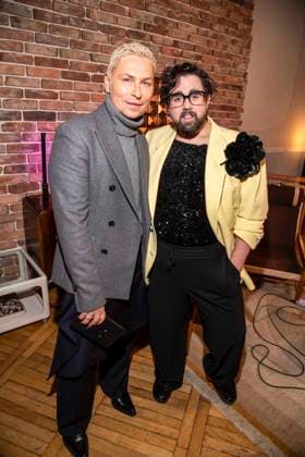 Dawid Tomaszewski und Steven Preisner zu Gast beim Launch des Podcasts Wondermom von Natascha Ochsenknecht in der Fabrik 23 in Berlin am 29.01.2026 Berlin Deutschland