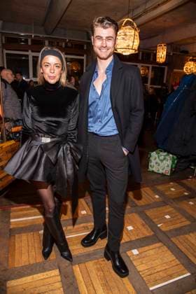 Marina Hoermanseder und Linus Weber zu Gast beim Launch des Podcasts Wondermom von Natascha Ochsenknecht in der Fabrik 23 in Berlin am 29.01.2026 Berlin Deutschland