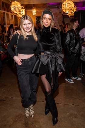 Eva Bloss und Marina Hoermanseder zu Gast beim Launch des Podcasts Wondermom von Natascha Ochsenknecht in der Fabrik 23 in Berlin am 29.01.2026 Berlin Deutschland