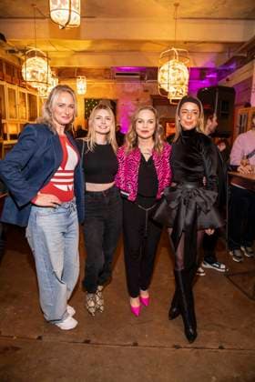 Eva Mona Rodekirchen, Eva Bloss, Regina Halmich und Marina Hoermanseder zu Gast beim Launch des Podcasts Wondermom von Natascha Ochsenknecht in der Fabrik 23 in Berlin am 29.01.2026 Berlin Deutschland