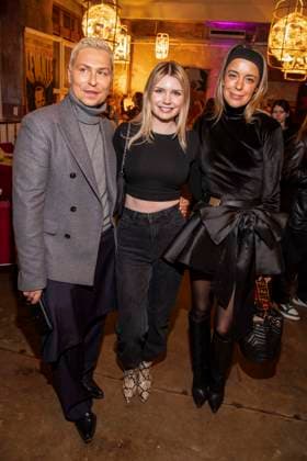 Dawid Tomaszewski, Eva Bloss und Marina Hoermanseder zu Gast beim Launch des Podcasts Wondermom von Natascha Ochsenknecht in der Fabrik 23 in Berlin am 29.01.2026 Berlin Deutschland