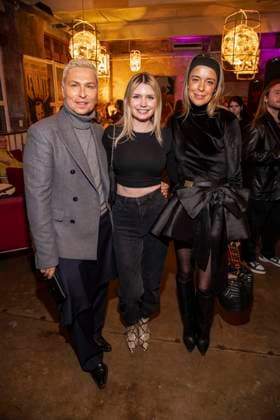 Dawid Tomaszewski, Eva Bloss und Marina Hoermanseder zu Gast beim Launch des Podcasts Wondermom von Natascha Ochsenknecht in der Fabrik 23 in Berlin am 29.01.2026 Berlin Deutschland