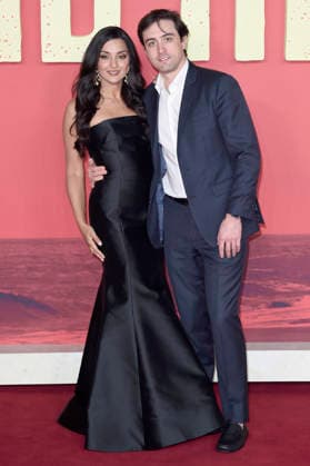 Zainab Azizi mit Partner bei der Premiere des Kinofilms Send Help im Odeon Luxe Leicester Square. London, 29.01.2026