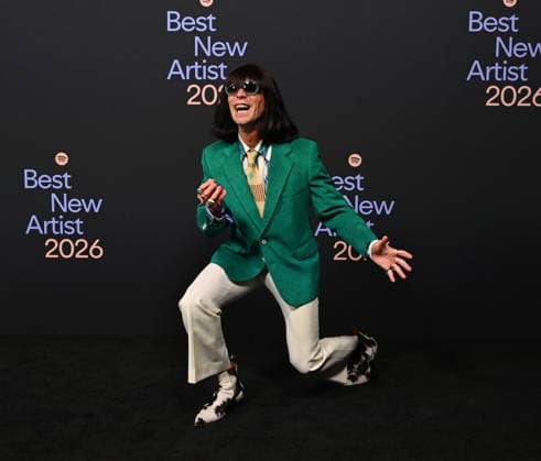 Spotify™s 2026 Best New Artist Party Mr. Fantasy arriving to Spotify™s 2026 Best New Artist Party held at The Lot on January 29, 2026 in Los Angeles, Ca. Los Angeles The Lot California USA Copyright: xTammiexArroyox xAFF-USA.comx