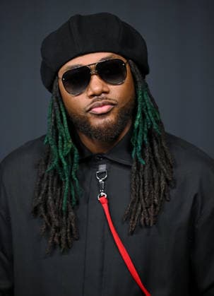 Leon Thomas III arrives for Spotify s 2026 Best New Artist Party at The Lot at Formosa in West Hollywood, California on Thursday, January 29, 2026.  LAP20260129726 CHRISxCHEW