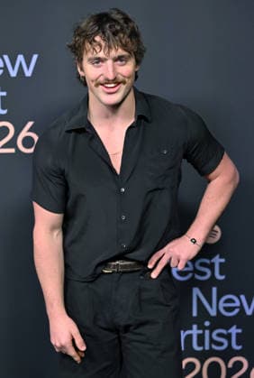Benson Boone arrives for Spotify s 2026 Best New Artist Party at The Lot at Formosa in West Hollywood, California on Thursday, January 29, 2026.  LAP20260129736 CHRISxCHEW