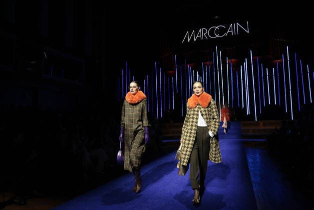 Models bei der Marc Cain - ECHO of now - Modenschau am 30.01.2026 im Funkhaus in Berlin Marc Cain Fashion Show in Berlin