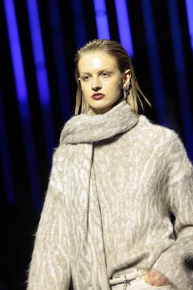 Model bei der Marc Cain - ECHO of now - Modenschau am 30.01.2026 im Funkhaus in Berlin Marc Cain Fashion Show in Berlin