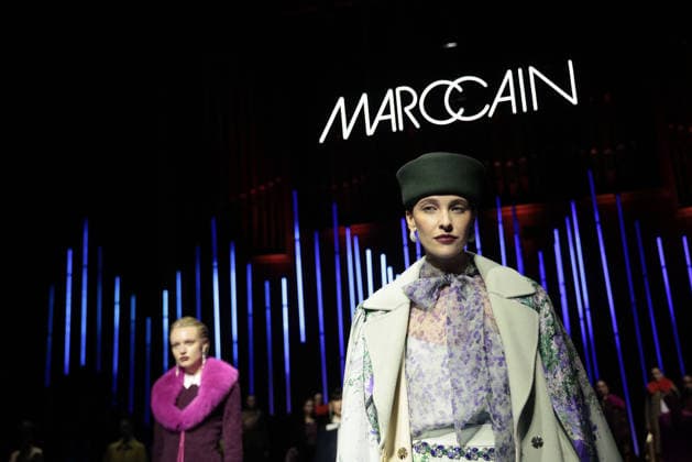 Models bei der Marc Cain - ECHO of now - Modenschau am 30.01.2026 im Funkhaus in Berlin Marc Cain Fashion Show in Berlin