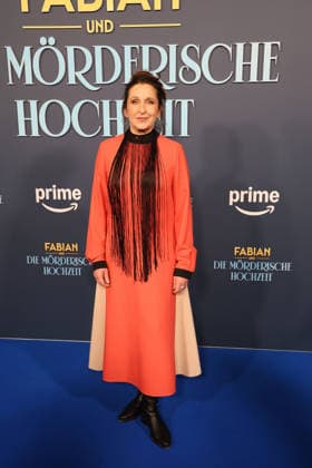 Barbara Philipp bei der öFabian und Die moerderische Hochzeit (Amazon Prime) Film Premiere am 30.01.2026 in Koeln Bastian Pastewkas Fabian und Die moerderische Hochzeit (Amazon Prime) Filmpremiere in Koeln