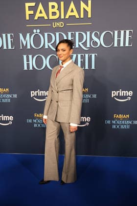 Taneshia Abt bei der öFabian und Die moerderische Hochzeit (Amazon Prime) Film Premiere am 30.01.2026 in Koeln Bastian Pastewkas Fabian und Die moerderische Hochzeit (Amazon Prime) Filmpremiere in Koeln