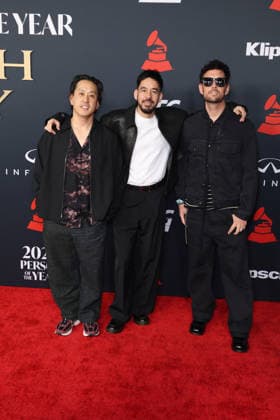 MusiCares 2026 Person of the Year Honoring Mariah Carey Joseph Hahn, Mike Shinoda and Colin Brittain at the MusiCares 2026 Person of the Year Honoring Mariah Carey held at the Los Angeles Convention Center South Hall on January 30, 2026 in Los Angeles, California, United States., Credit:Xavier Collin Avalon USA, Los Angeles  Copyright: xXavierxCollinx xAvalonx 1070731364