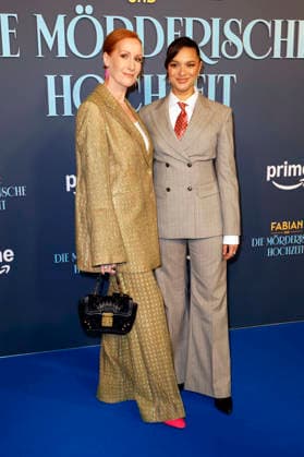 Nicole Beutler und Taneshia Abt bei der Premiere des Amazon Prime Video-Films Fabian und die mörderische Hochzeit im Cinenova. Köln, 30.01.2026