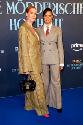 Nicole Beutler und Taneshia Abt bei der Premiere des Amazon Prime Video-Films Fabian und die mörderische Hochzeit im Cinenova. Köln, 30.01.2026